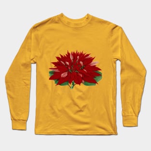 19th Century Flower Lithograph Long Sleeve T-Shirt